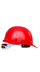 Essafe Vidalı Kırmızı Baret