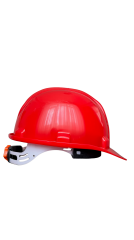 Essafe Vidalı Kırmızı Baret