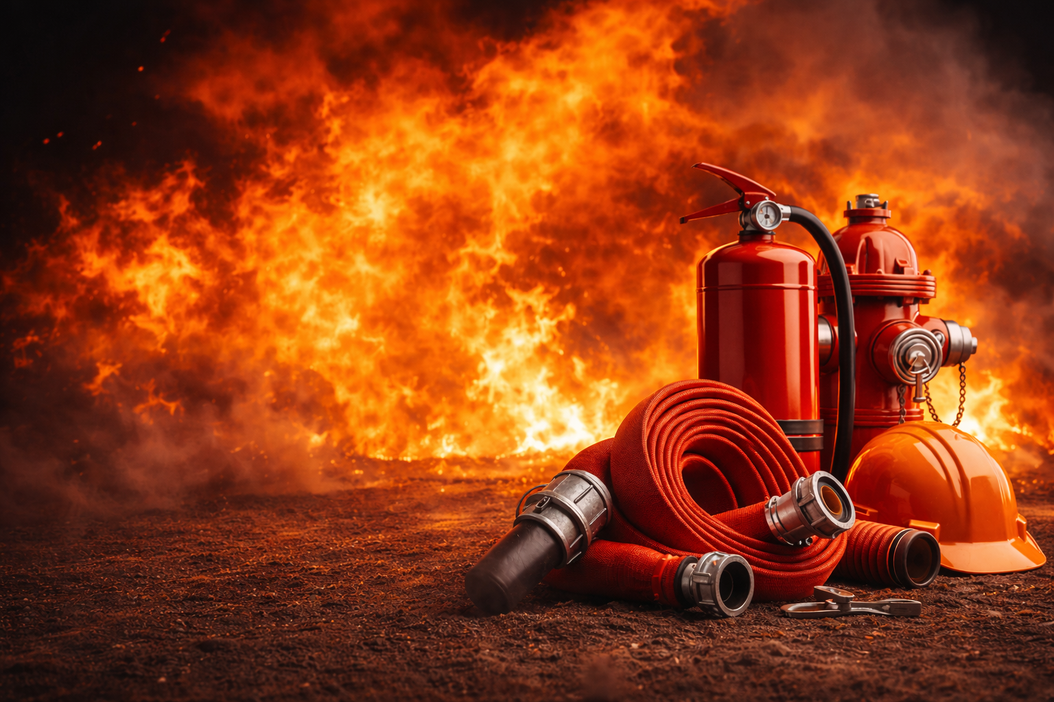 YANGIN RİSKLERİNE KARŞI PROFESYONEL EKİPMANLAR